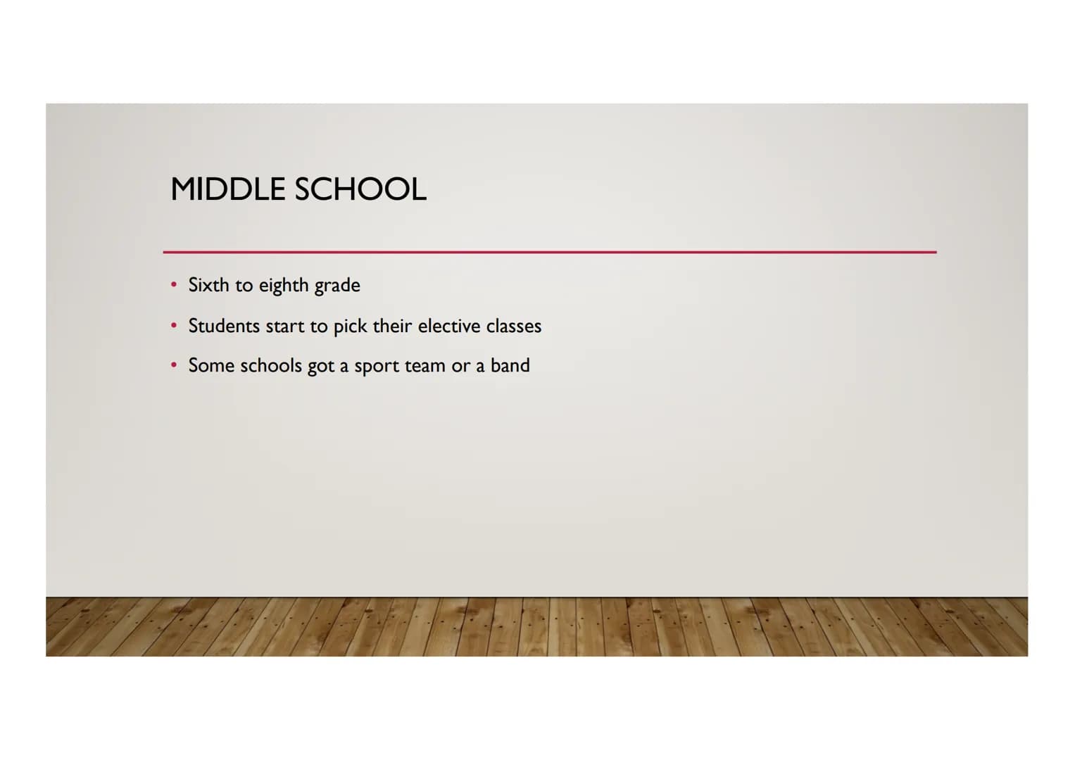 AMERICAN SCHOOL
SYSTEM TABLE OF CONTENTS
i.
ii.
iii.
●
●
.
General Information
Education Levels
Elementary School
Middle School
High School
