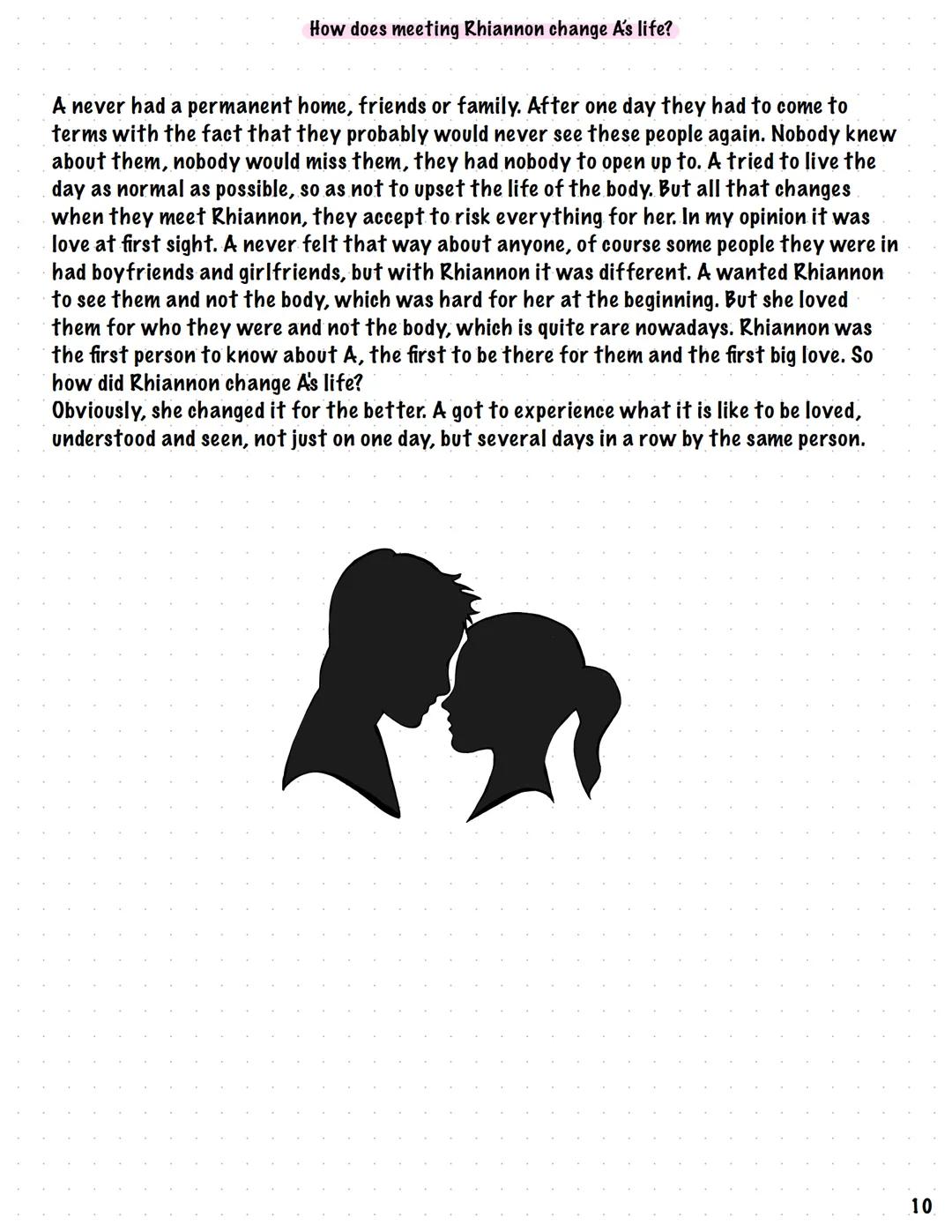 EVERY
DAY Cover Design
I wanted to start this reading journal with a new cover design for the book.
I used the app "Sketches" on my I Pad.
T