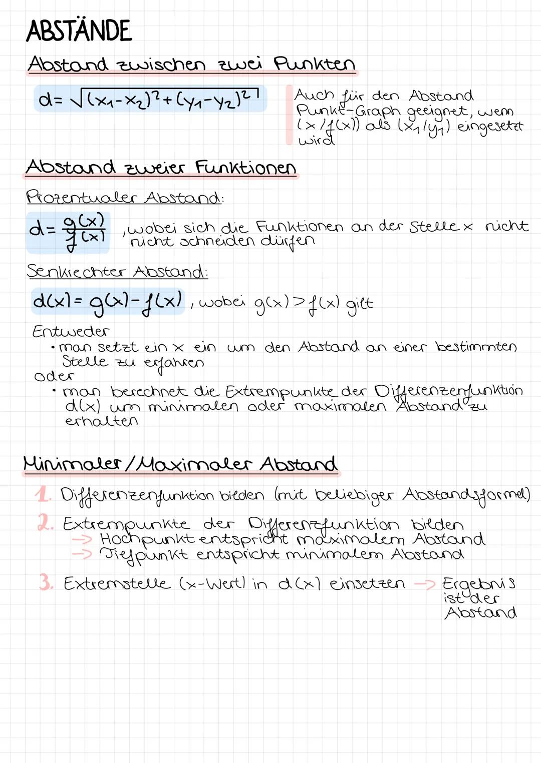 FUNKTIONEN
Lineare Funktionen
f(x) = mx + b
↑
Steigung
Steigung
y-Achsenabschnitt
Quadratische Funktionen
f(x) = ax²+bx+c
Strecken
Stauchen
