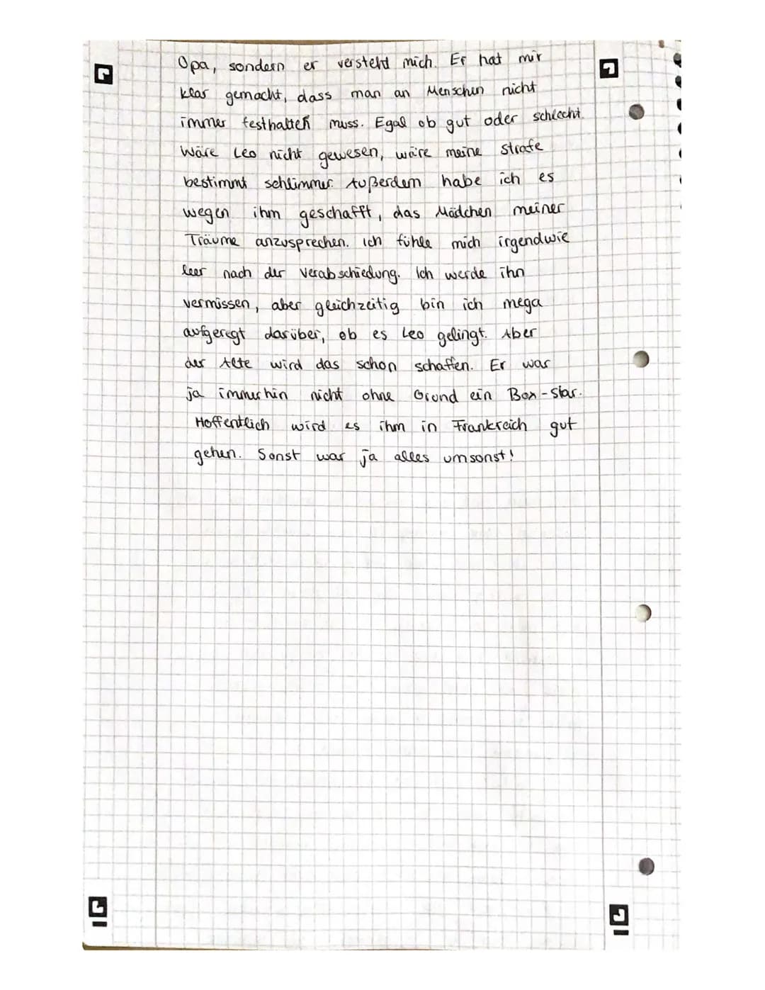 L
JI
Leistungsüberprüfung
In dem Jugend theaterstück, Das Herz eines Boxers"
Lutz Hübner
in der 7. Scene, geht es
um
der an Jojos Idee, sich