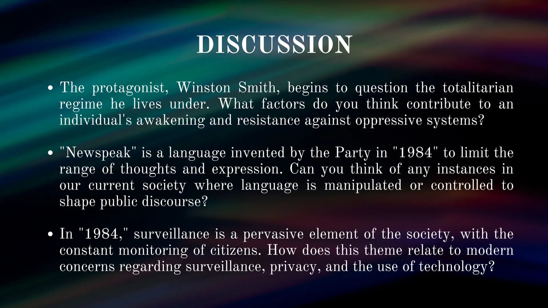 "1984"
GEORGE ORWELL
PRESENTATION PREPARED BY
SHYROKOVA YEVHENIIA • Real name: Eric Arthur Blair
• Born: June 25, 1903, in Motihari, India.
