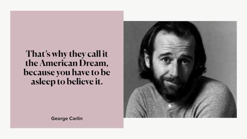 The American Dream
Maria Falz • Quote
• Definition
• Quote
• Historical Background
• Quote
• American Dream vs. Nightmare
• Quote
• The Amer