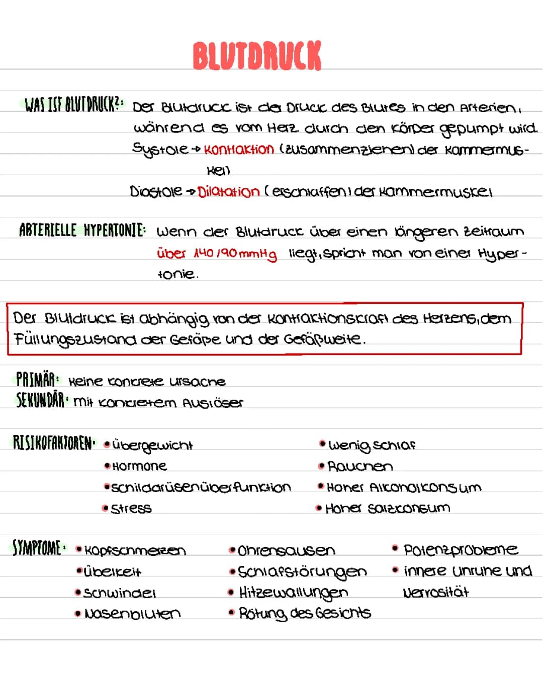 Blutdruck 