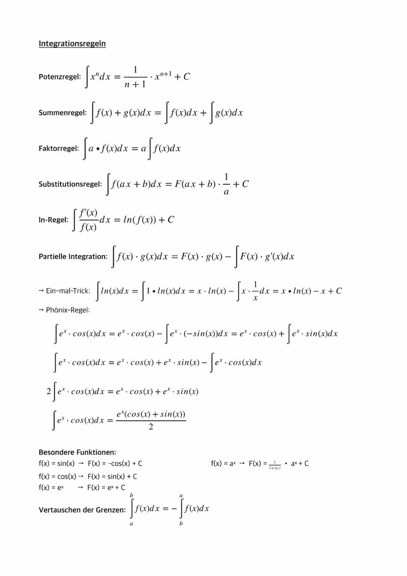 Abiturerlass Mathematik
Q1 - erhöhtes Niveau (Leistungskurs)
• Q1.1 Einführung in die Integralrechnung
- Bedeutung des Integrals als Bestand