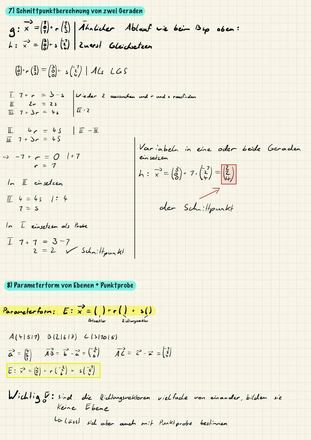 1) Gaußsche Verfahren:
Umformen der LGS
I
ㅍ
11
HA
III
+ 3y
2x +4,
I 3x +
4y
-5x + 2y +42
I 3x
ㅍ
III
ㅏ
+ 22
+ 3₂
3y + 2z
3x + 2
by + 5
27y +2