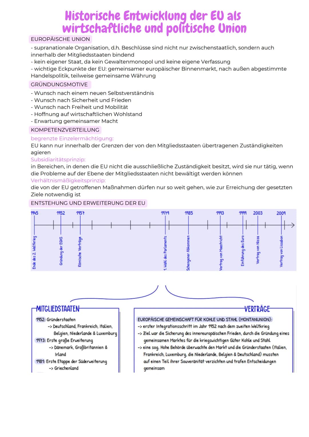 ABITURZUSAMMENFASSUNG
2023
Sowi LK
Europäische Union EU-Normen, Interventions- und
Regulationsmechanismen sowie Institutionen
EU-Wertegemein