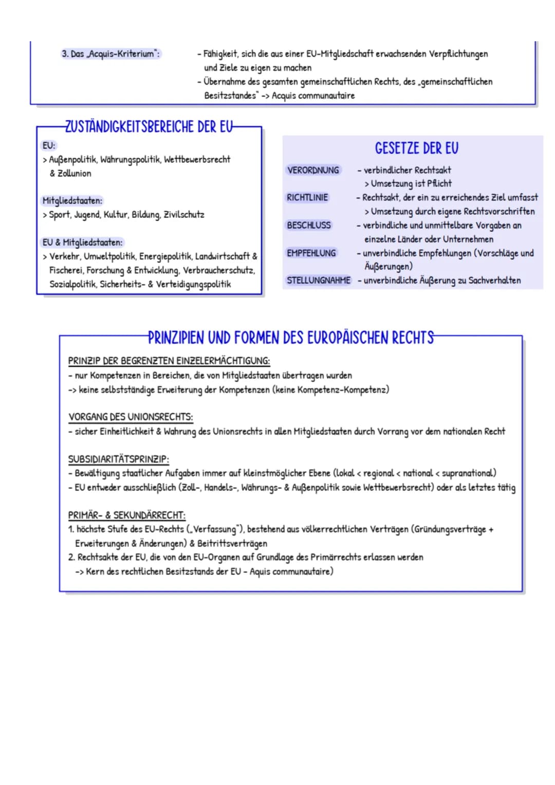 ABITURZUSAMMENFASSUNG
2023
Sowi LK
Europäische Union EU-Normen, Interventions- und
Regulationsmechanismen sowie Institutionen
EU-Wertegemein