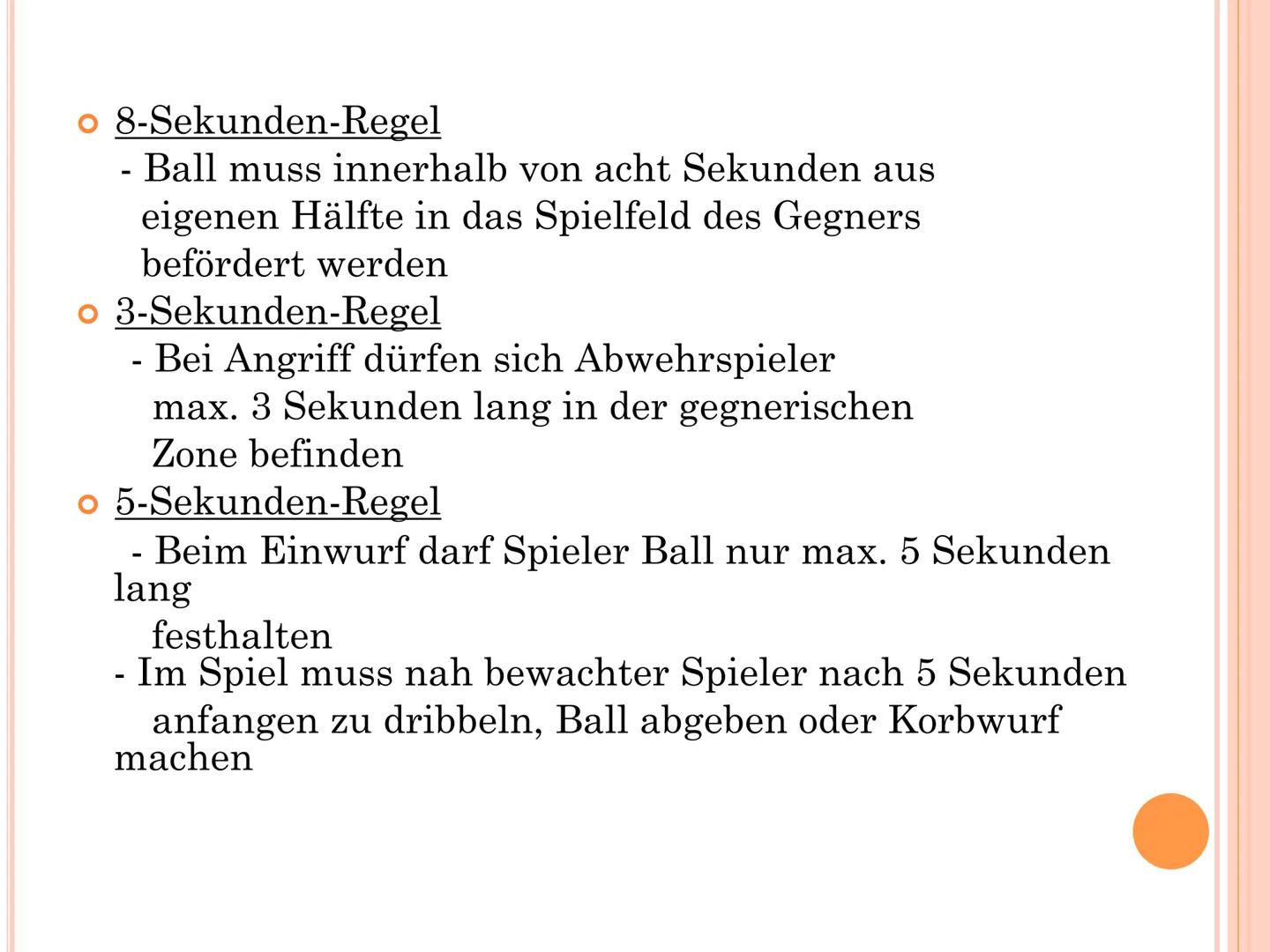 GFS Basketball - Grundregeln,
Übungen und taktischer Fokus auf Pick and Roll / Rolling
Allgemeine Regeln
Spieler
Startaufstellung genannt „S