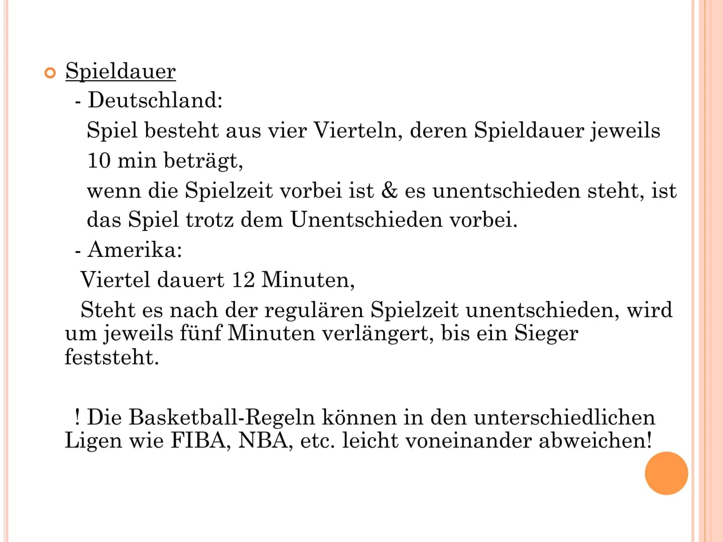 GFS Basketball - Grundregeln,
Übungen und taktischer Fokus auf Pick and Roll / Rolling
Allgemeine Regeln
Spieler
Startaufstellung genannt „S