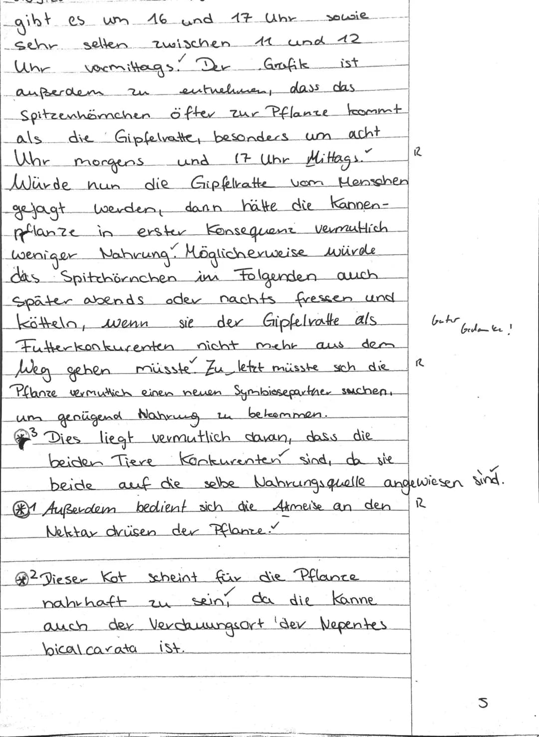Aufgabenstellung:
1. Vergleichen Sie die Kennzeichen der Kannenpflanzen Nepenthes bicalcarata und
Nepenthes rajah sowie ihre ökologischen Ni