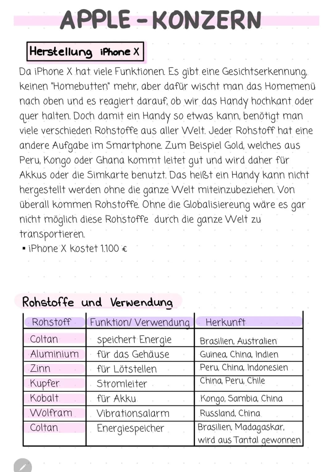 APPLE-KONZERN
ist Softwareentwickler und Technologieunternehmen,
welches Computer, Smartphones herstellt, aber auch
Betriebssysteme und Anwe