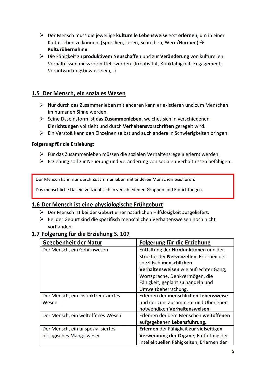 Anthropologie:
Anthropos (griechisch) = Mensch; Wissenschaft vom Menschen
Befasst sich mit charakteristischen Wesensmerkmalen des Menschen, 