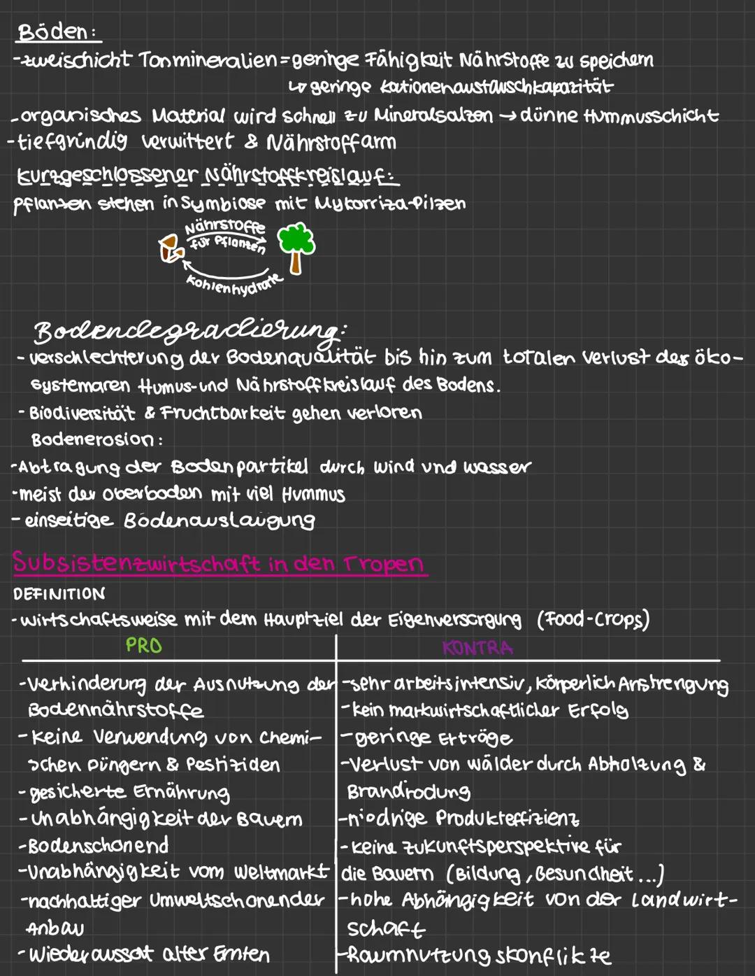 Landwirtschaft in den
Tropen:
Die Tropen:
0-23,5° N/S => zwischen den beiden wendekreisen
-fünf vegetationszonen:
Tropischer
Regenwald
Äquat