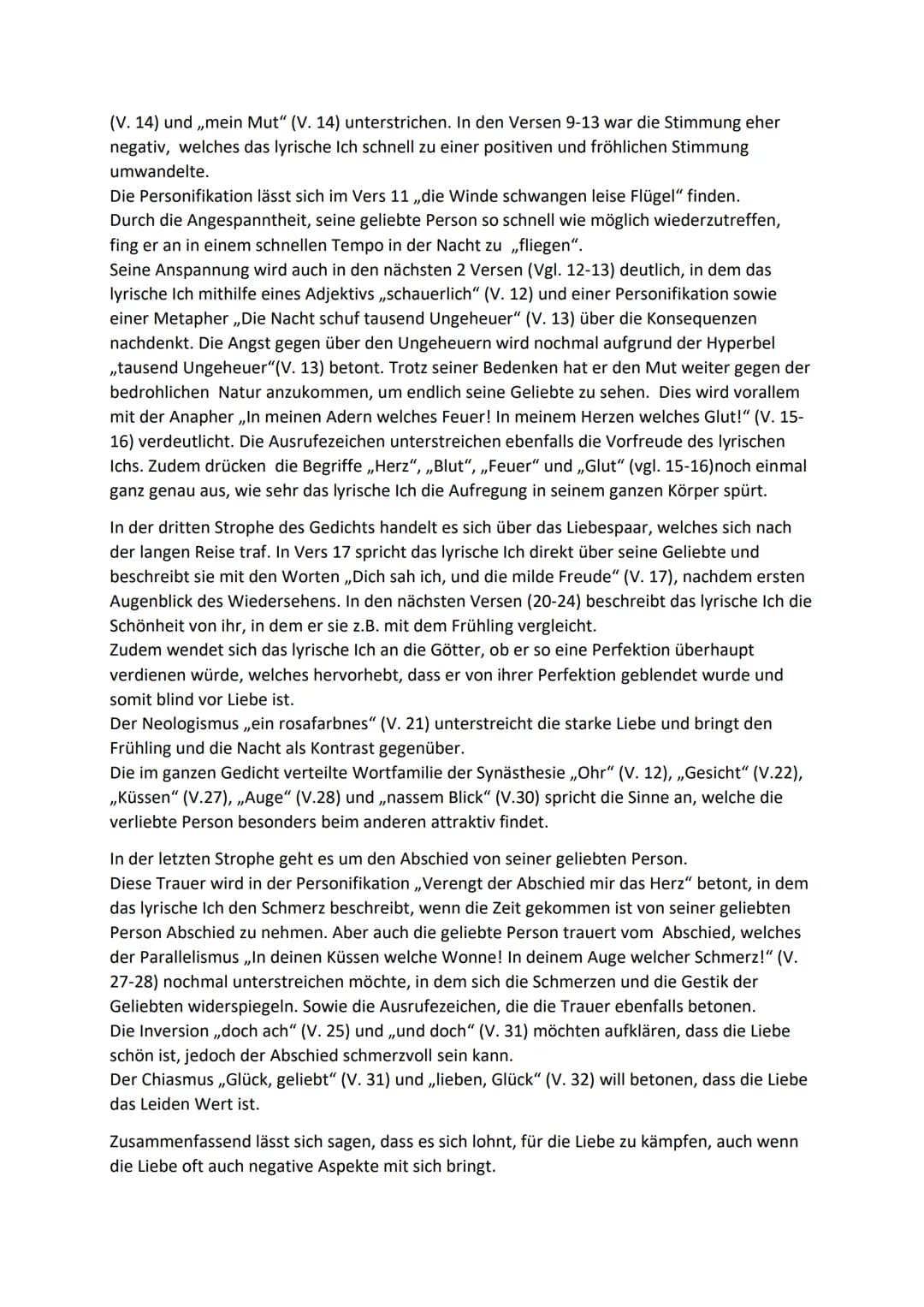 Deutsch_9B
01.12.2021
Probearbeit-Liebeslyrik
Das überarbeitete Liebesgedicht ,,Willkommen und Abschied", verfasst von Johann Wolfgang
von G