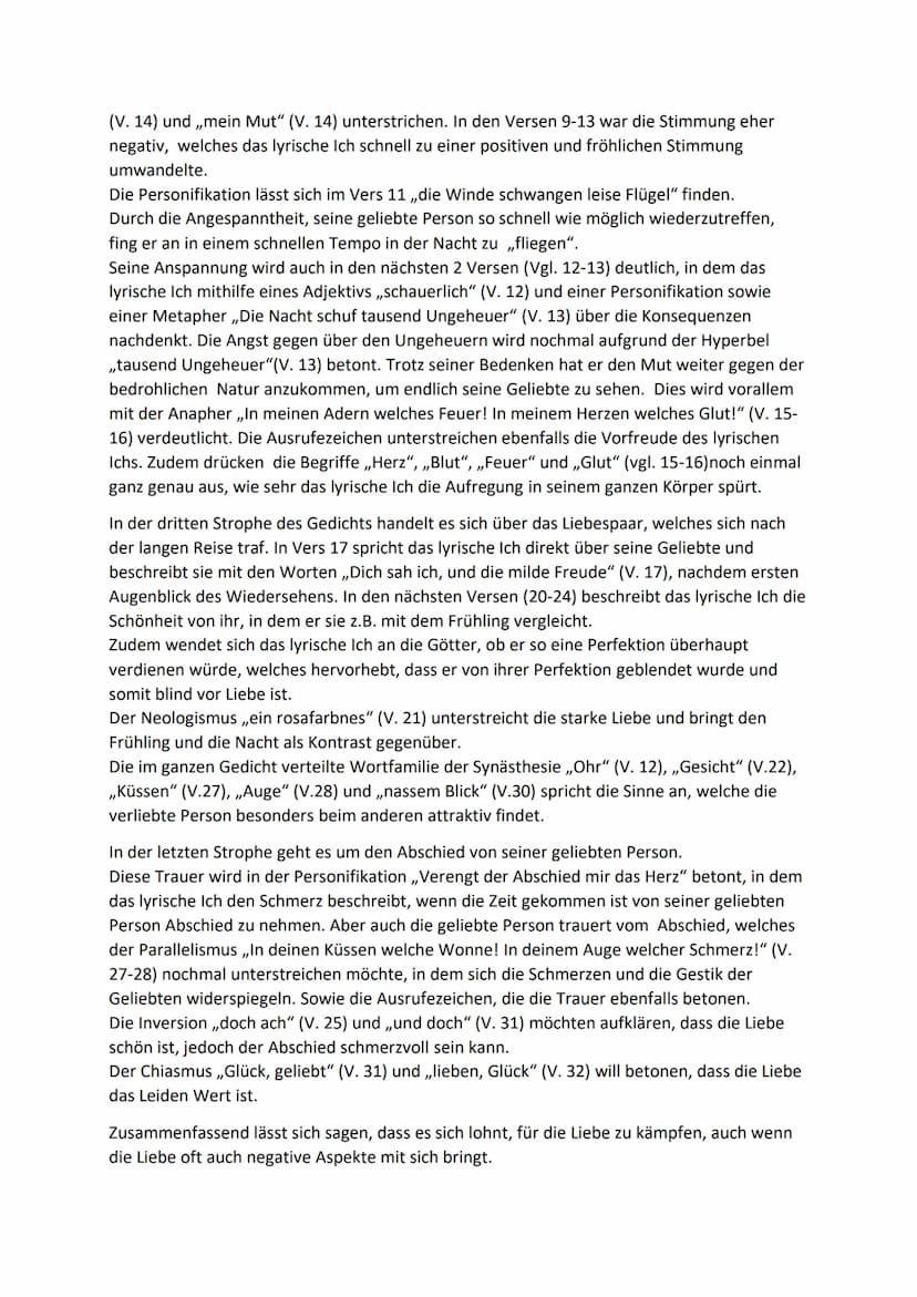 Deutsch_9B
01.12.2021
Probearbeit-Liebeslyrik
Das überarbeitete Liebesgedicht ,,Willkommen und Abschied", verfasst von Johann Wolfgang
von G