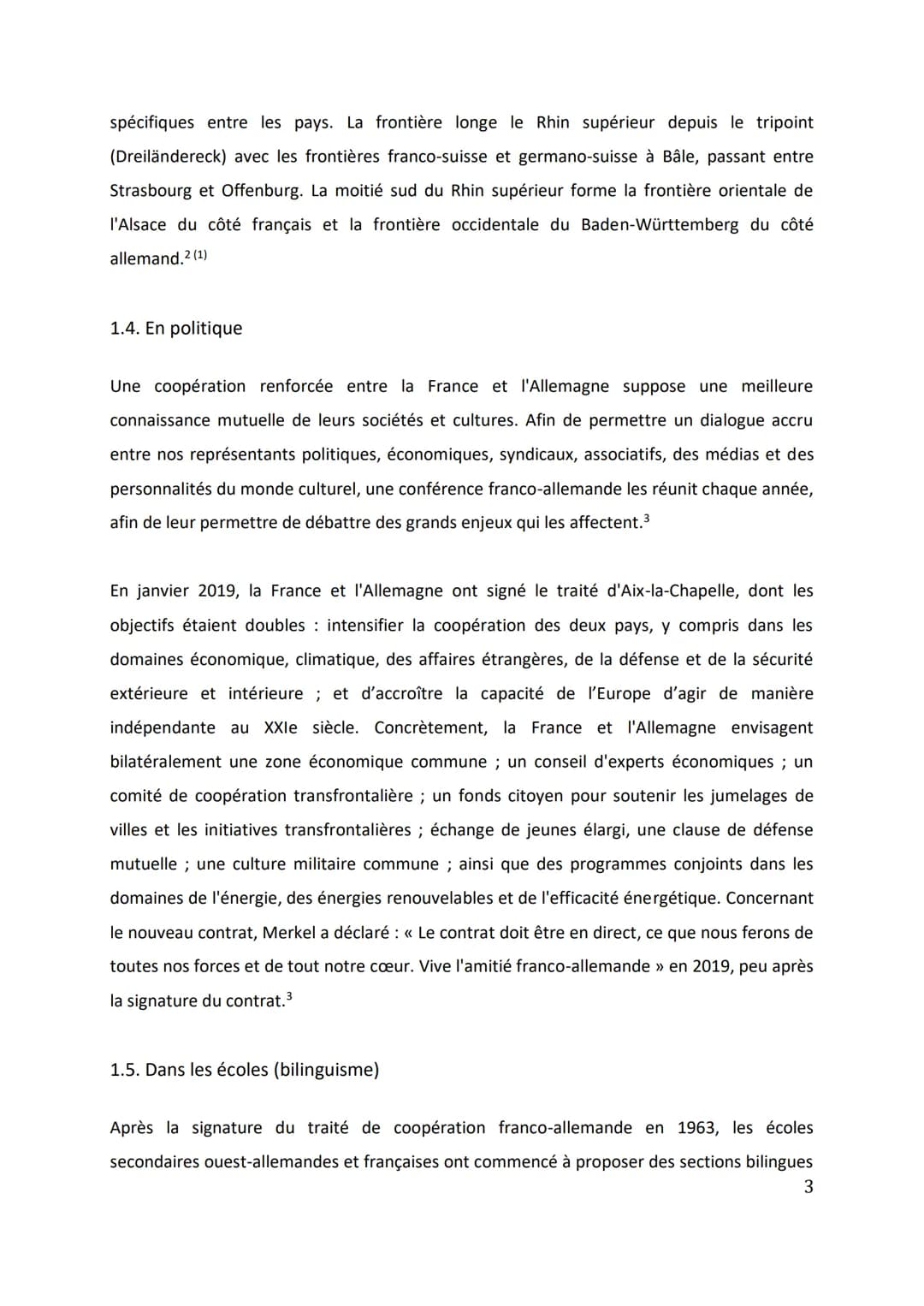 
<h2 id="introductionauthme">Introduction au thème</h2>
<p>La relation entre l'Allemagne et la France peut à juste titre être qualifiée d'un