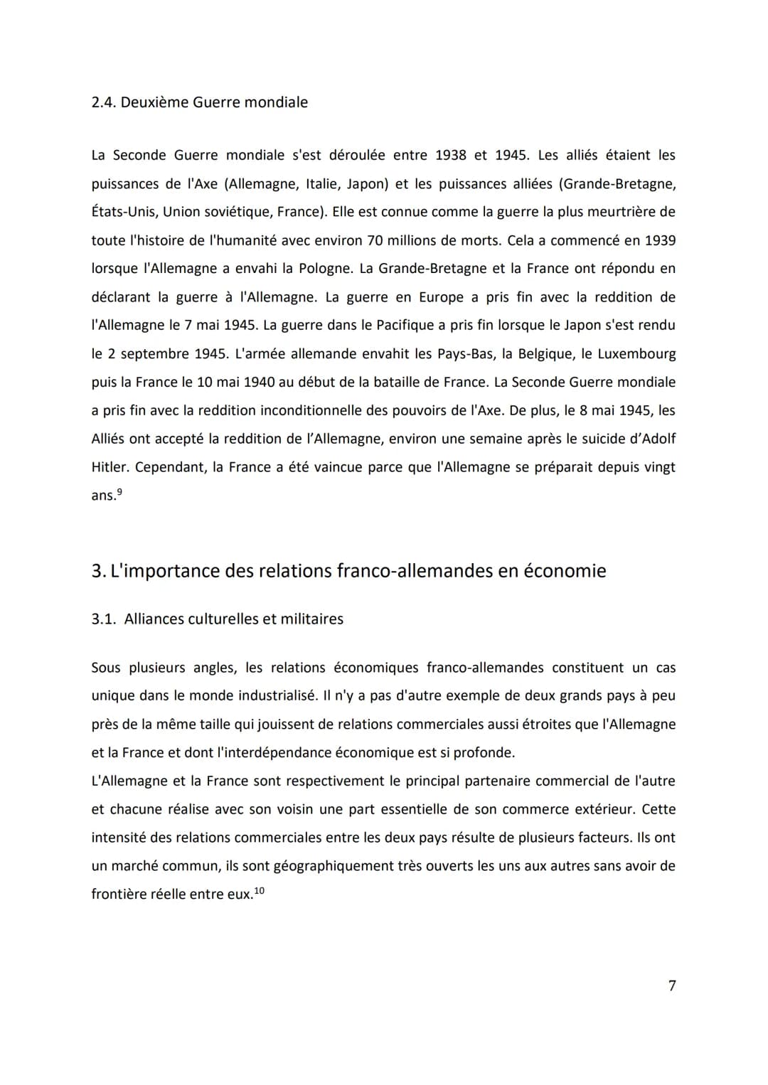 
<h2 id="introductionauthme">Introduction au thème</h2>
<p>La relation entre l'Allemagne et la France peut à juste titre être qualifiée d'un