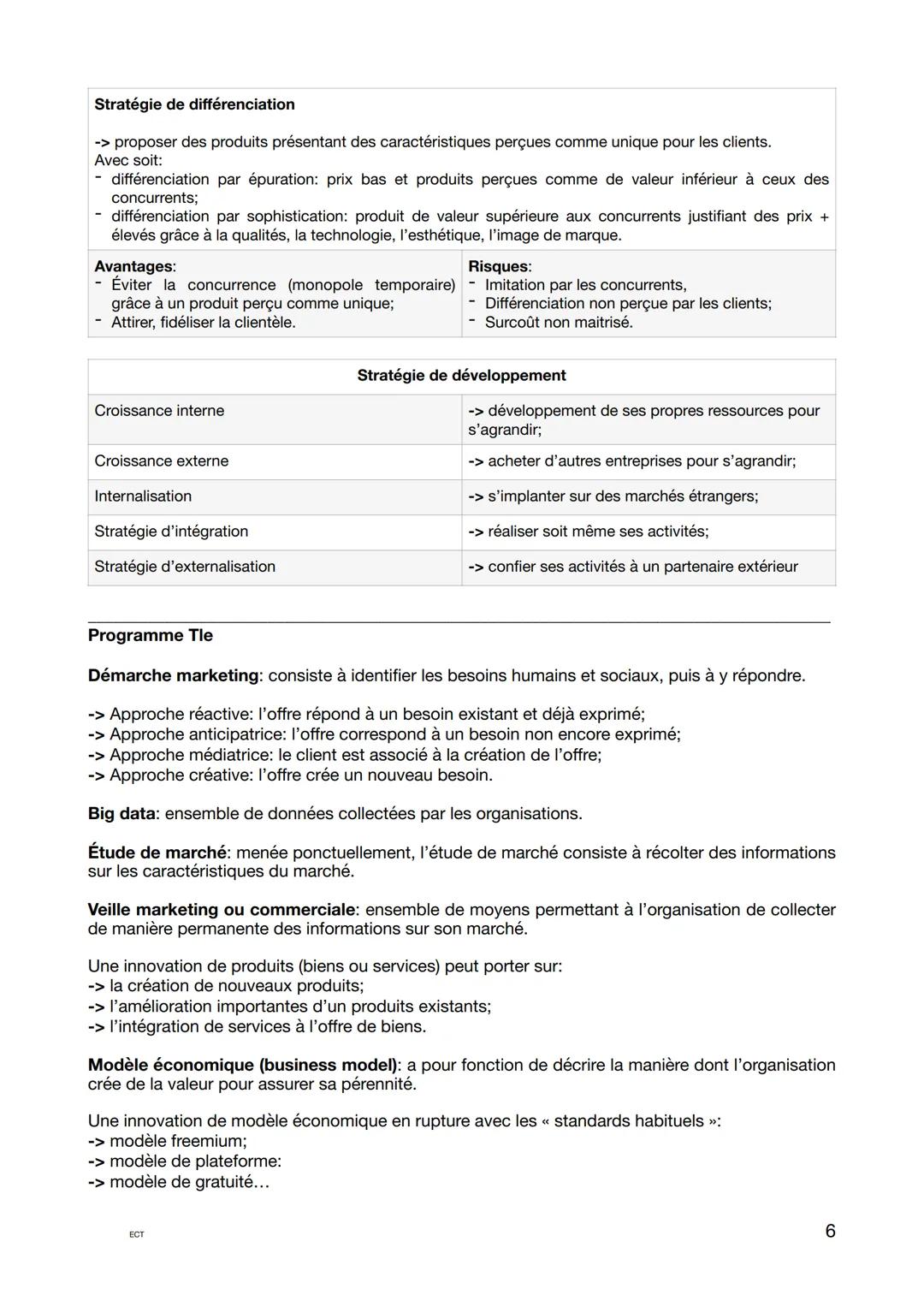 Les question les plus posées:
Les différents types de décisions: « caractérisez/ qualifiez la décisions prise par.... >>
-> décisions opérat
