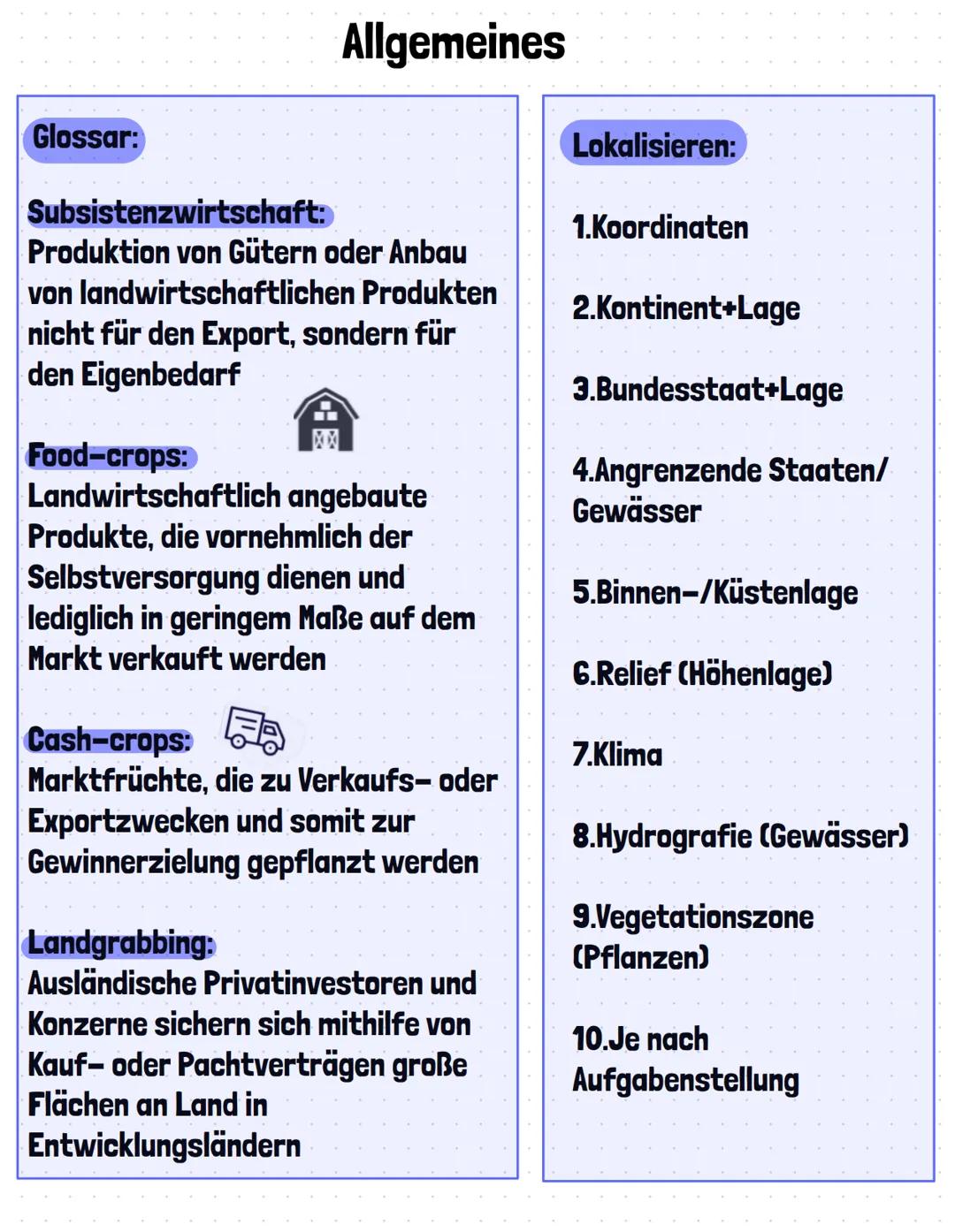Erdkunde Klausur Landwirtschaft Lernzettel
Nachhaltigkeit Definition:
Eine Nachhaltige Entwicklung ist eine Entwicklung die ist
derzeit lebe