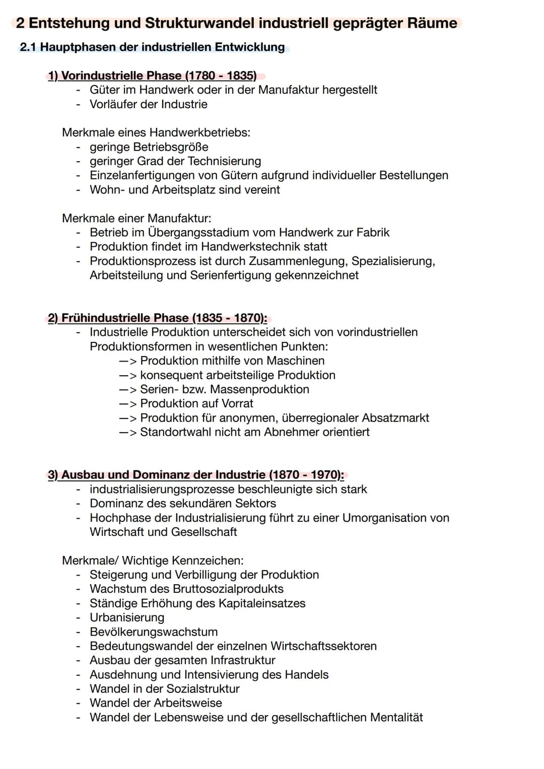 Bedeutungswandel von Standortfaktoren
1 Wandel von Standortfaktoren als Folge technischen Fortschritts,
veränderter Nachfrage und politische