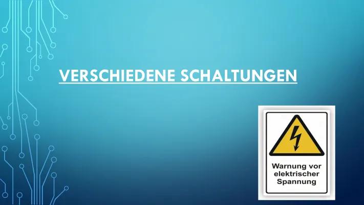 Know Verschiedene Schaltungen Physik thumbnail