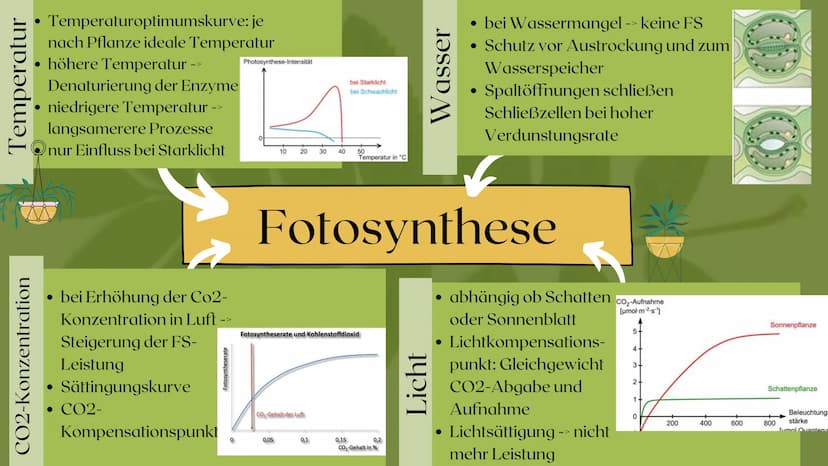 Fotosynthese
PRÄSENTATION VON SARAH KELLER
07/2020 Gliederung
Bedeutung der Fotosynthese
Außenfaktoren auf Fotosynthese
Ort der Fotosynthese