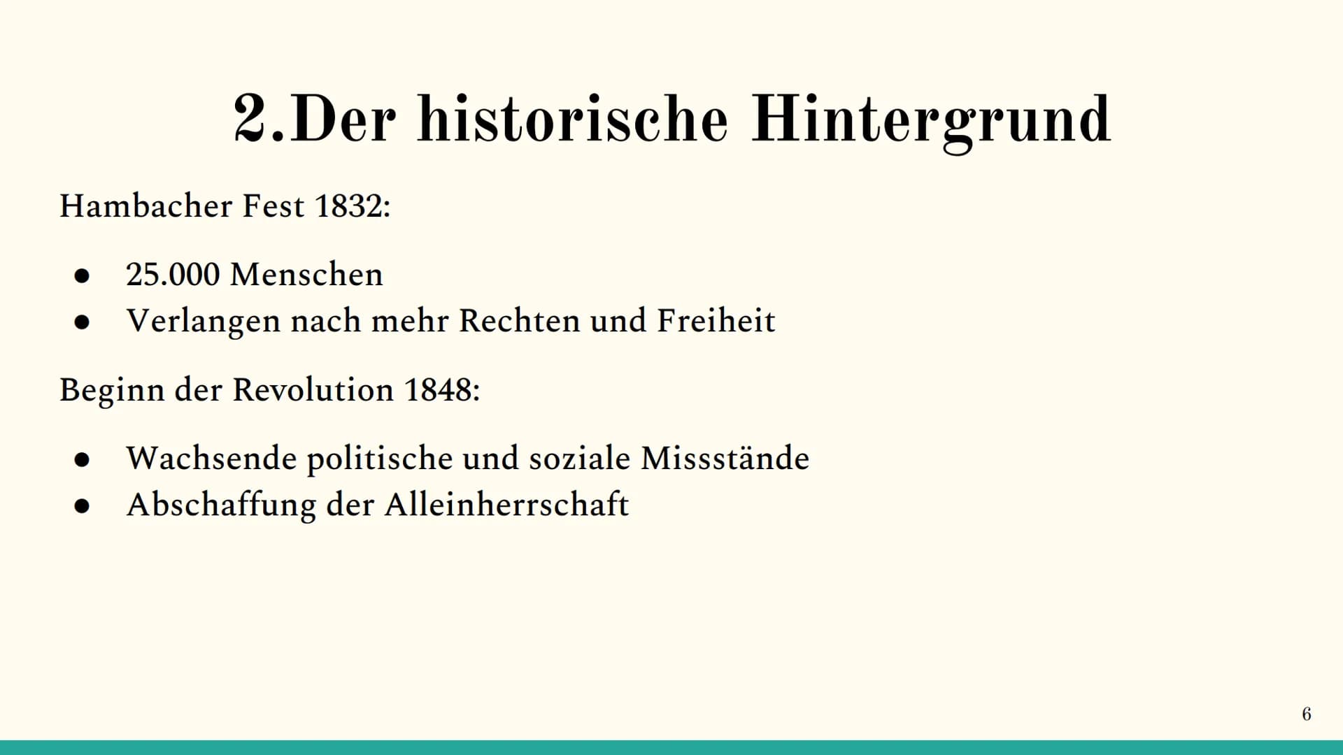 Der Vormärz im Überblick
(1815-1848)
Von Ilayda
1 1. Die Definition des Vormärz
Der historische Hintergrund
3. Die typischen Merkmale dieser