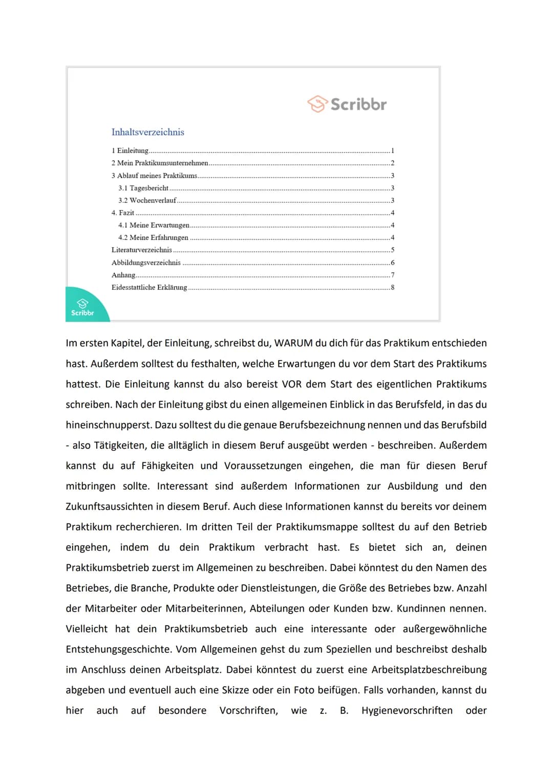 Praktikumsmappe: So machst du das Deckblatt für deinen Praktikumsbericht 9. Klasse und mehr