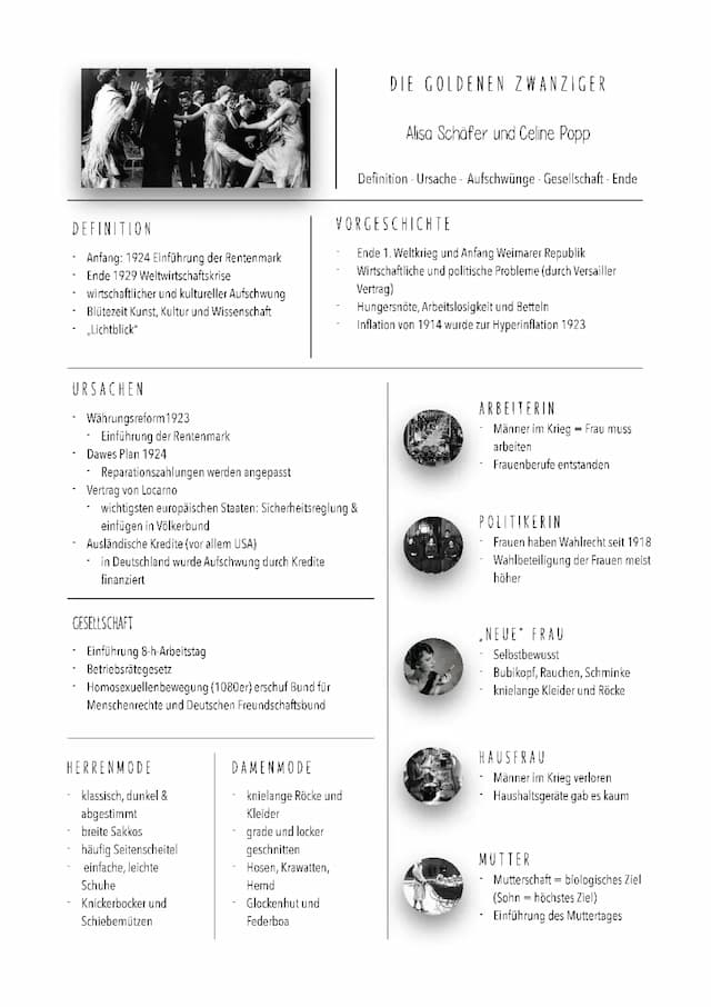 Know Handout Goldene Zwanziger thumbnail