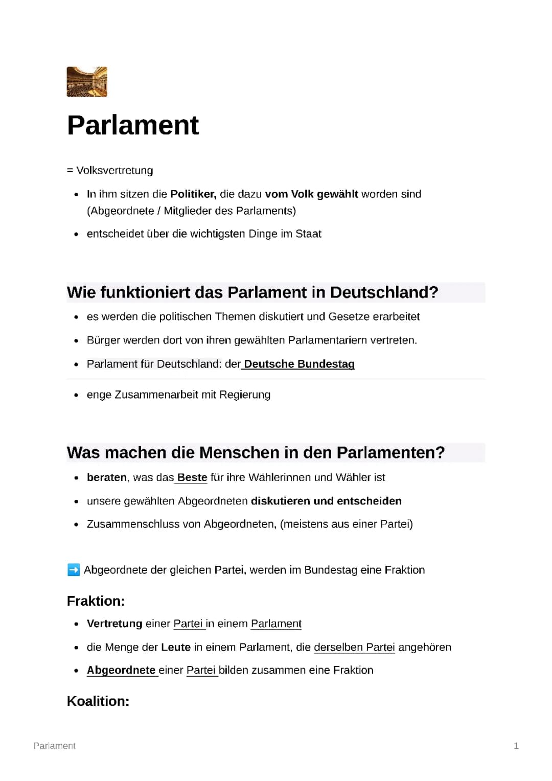 Parlament