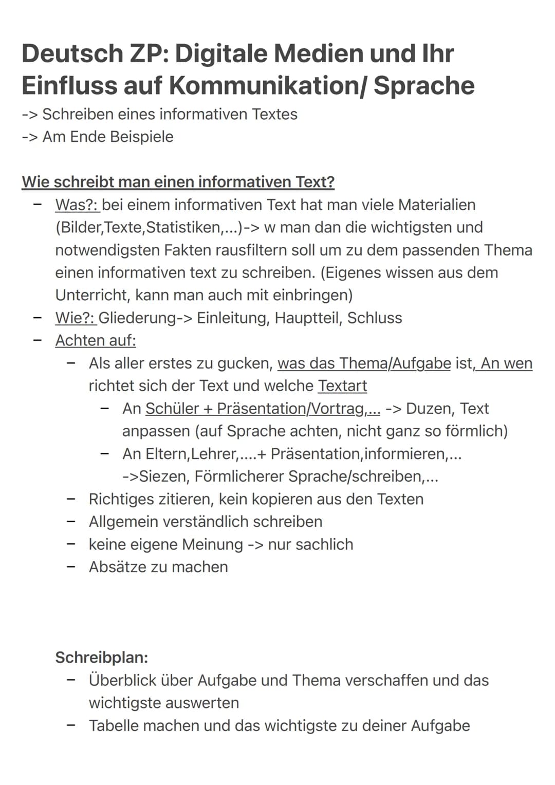 Netiquette: Angemessene und wertschätzende
Kommunikation im Netz
Aufgabenart
Materialgestütztes Verfassen eines Textes mit fachspezifischem 