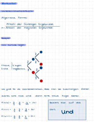 Know Warscheinlichkeiten/Baumdiagramme thumbnail