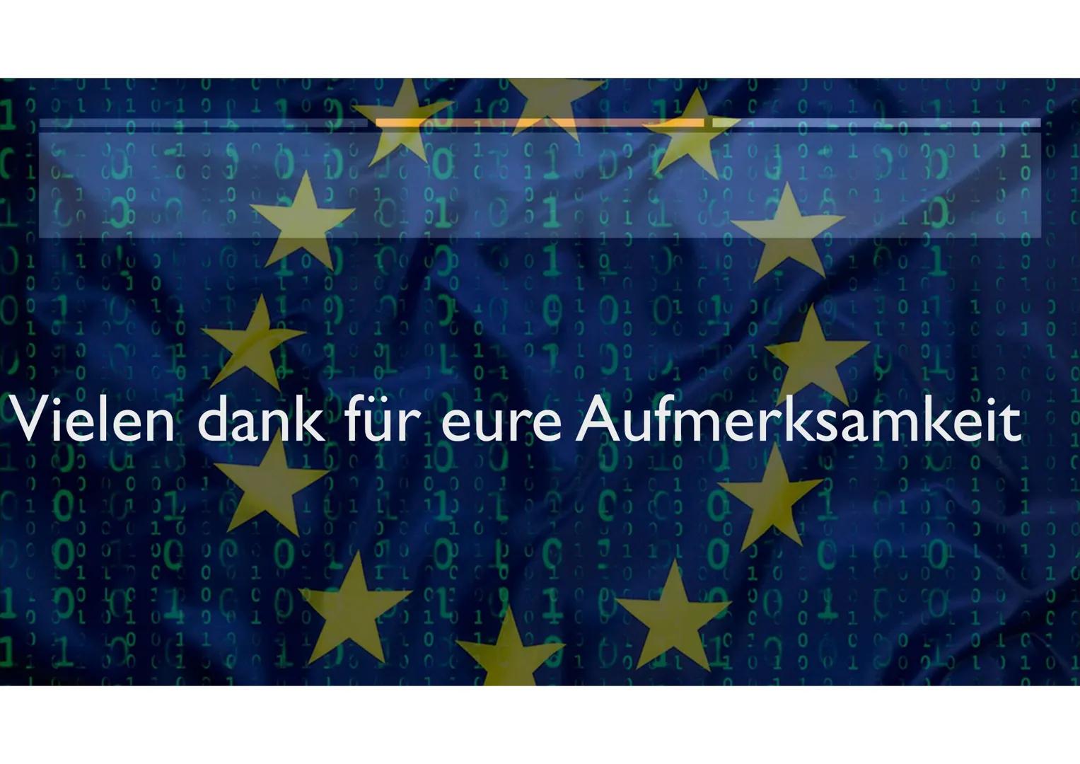 EUROPÄISCHE
UNION Referat EU
Herzlich willkommen!
Ich möchte euch heute die Europäische Union näher vorstellen.
Die Europäische Union ist ei