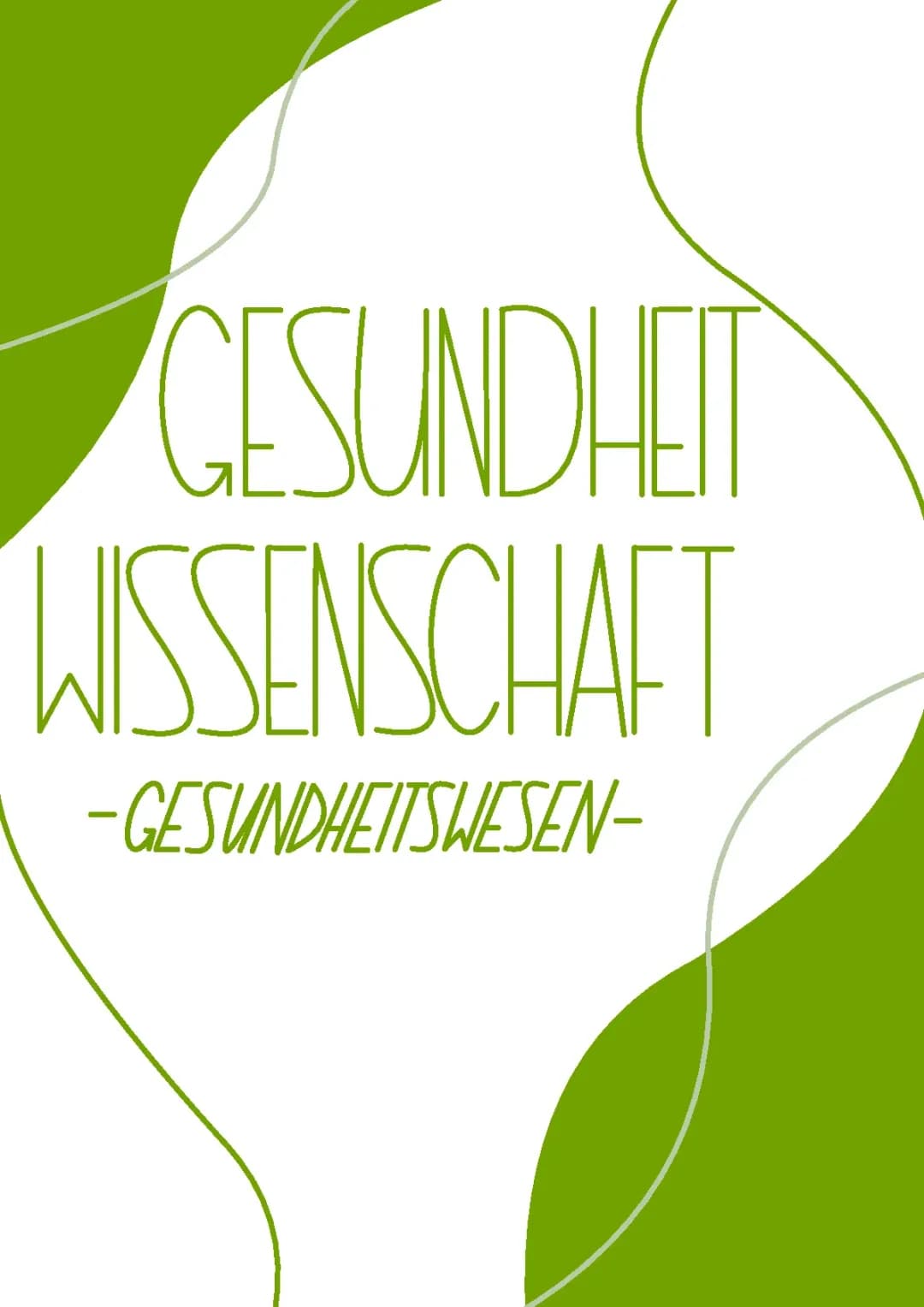 Gesundheitswesen 