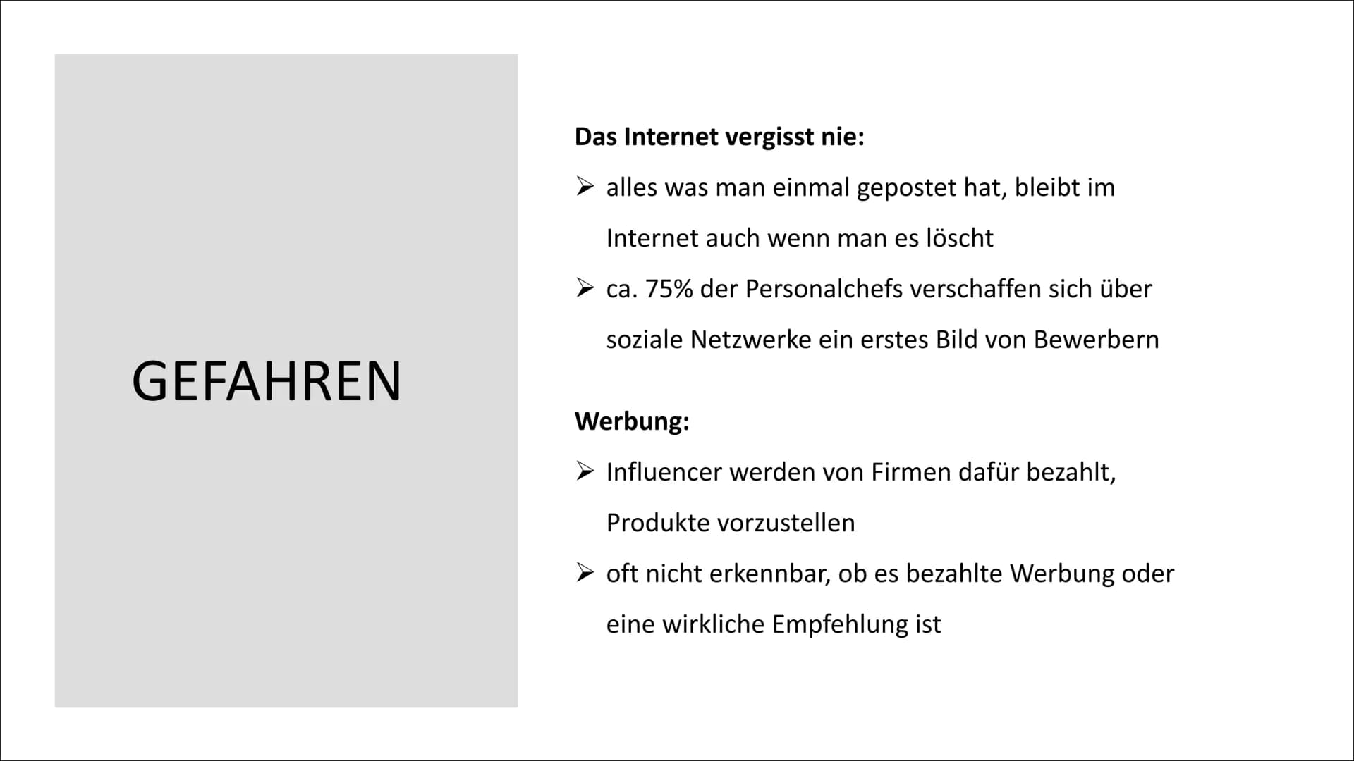 SOZIALE MEDIEN GLIEDERUNG
Definition
➤ Entwicklung
Arten von Sozialen Medien
➤ Meist genutzte Social Media Plattformen
➤ Vorteile
Gefahren
►