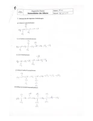 Know Organische Chemie/ Nomenklatur der Alkane thumbnail