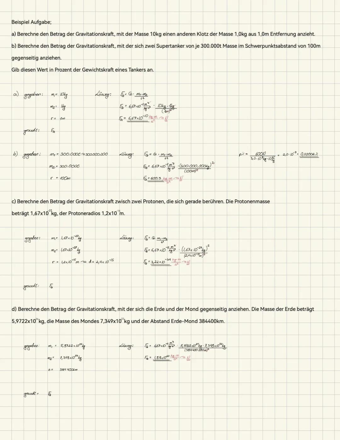 GRAVITATIONSFELD
-Im Raum um eine Masse herrscht ein GRAVITATIONSFELD. Dieses Gravitationsfeld übertragt die Kraftwirkung dieser Masse auf a