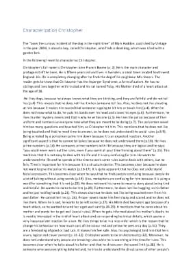 Know Charcterization Christopher thumbnail