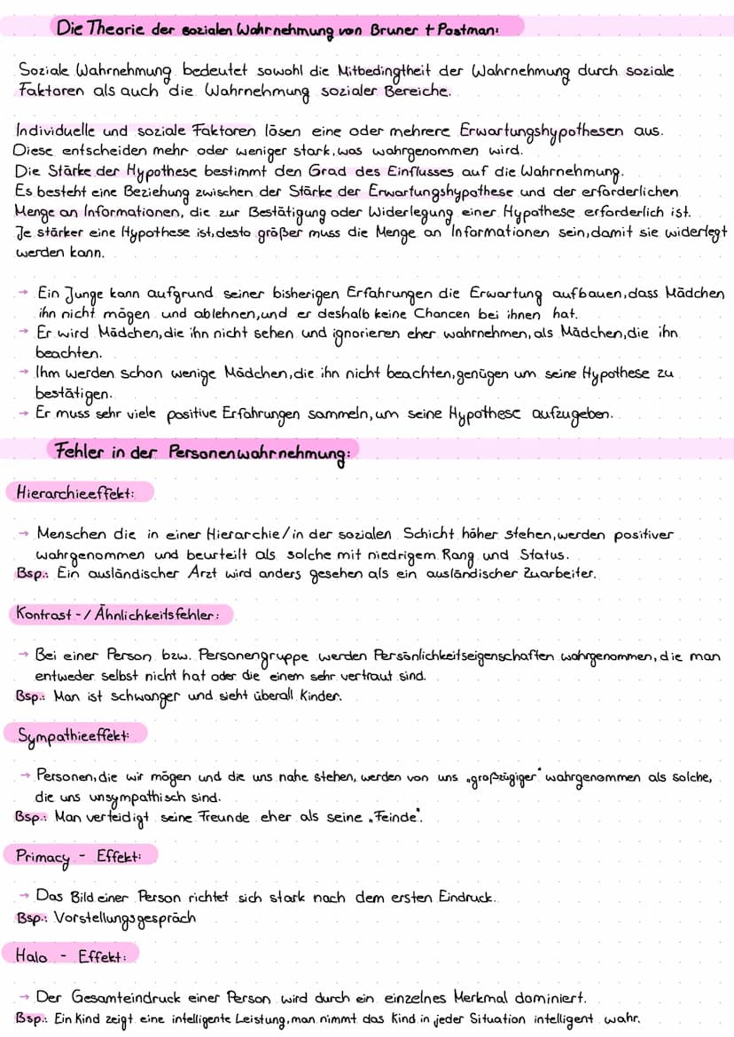 psychologie
&
pädagogik
Wahrnehmung:
Wahrnehmung ist ein psychophysischer Vorgang, bei dem äußere und innere Reize mithilfe der Sinnesorgane