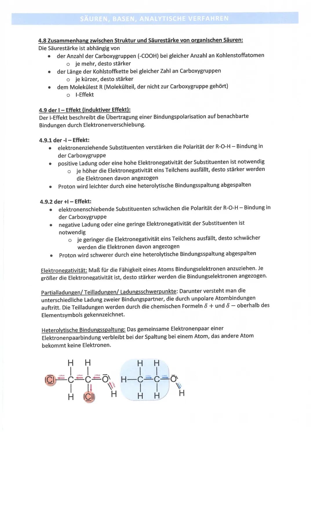 4.1 Säure-Base-Theorien:
4.1.1 nach ARRHENIUS:
Säure
• Stoff, der in wässriger Lösung die
Konzentration an Wasserstoff-lonen
erhöht
• Stoff,
