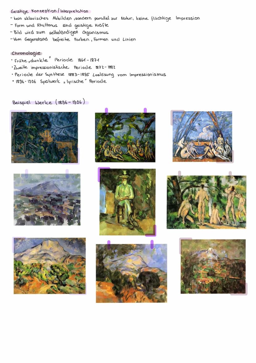 Kunst Klausur Paul Cézanne
Paul Cezanne (1839-1906)
- Vorreiter der
modernen Malerei
- Kunst als Harmonie parallel zur Natur
- Er sucht etw.