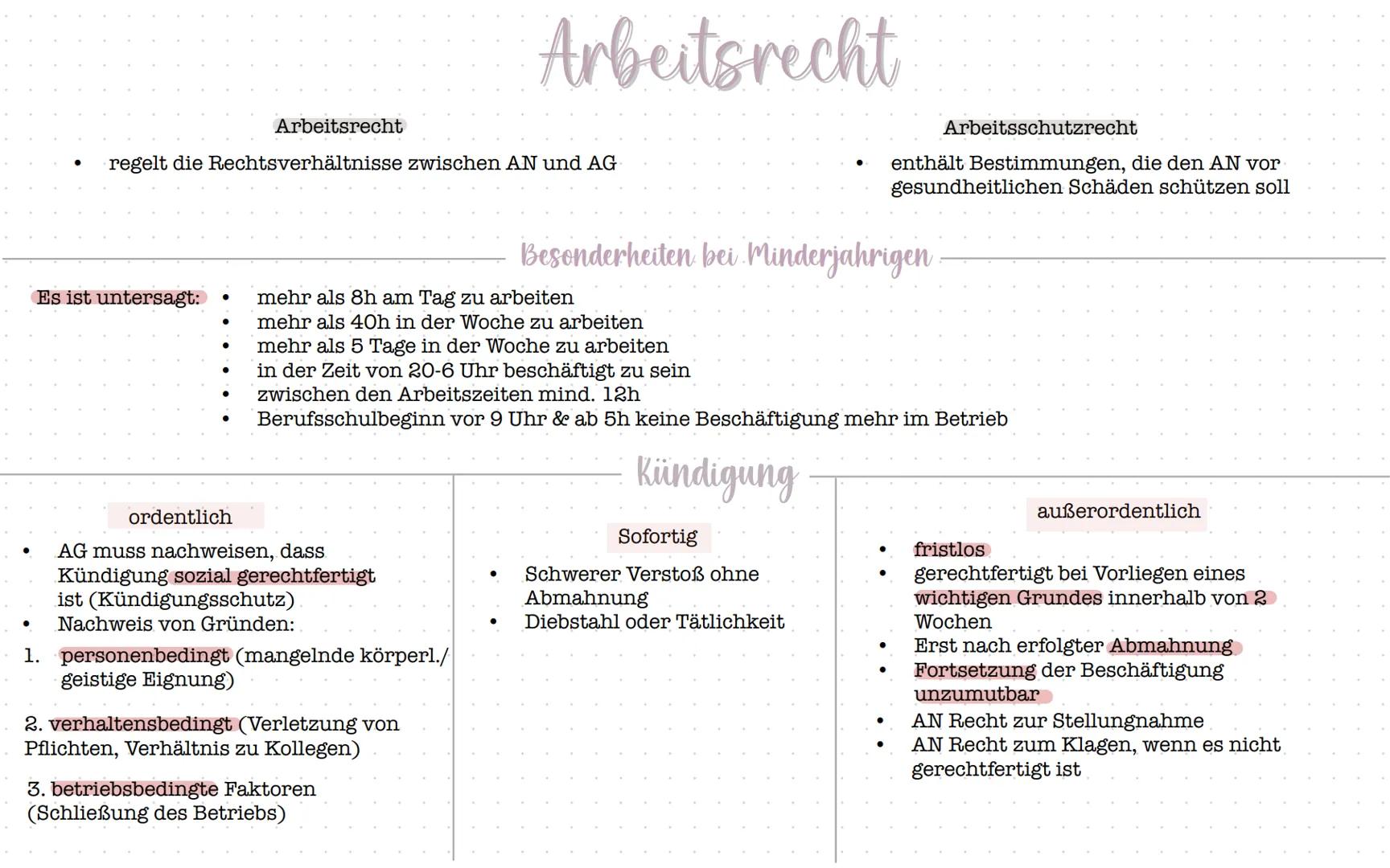 = besonderer Teil des Zivilrechts
Schutzrecht der schwächeren Partei
...Sozialer Schutz schwächerer Vertragspartner
(AN)
Beziehung zwischen 