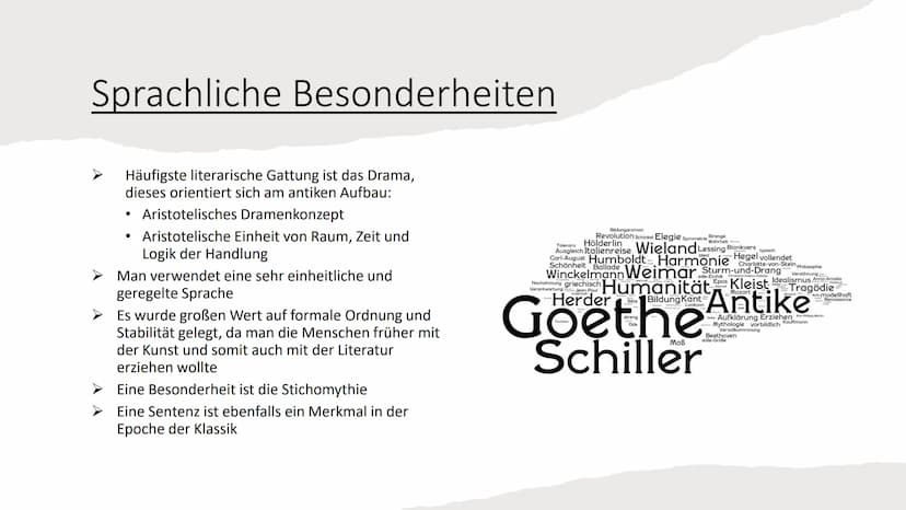 blicka! Gakete de
Die Klassik
(1786-1832) Inhaltsverzeichnis
Grundbedeutung
Zeitliche Einordnung
Historischer Hintergrund
Motive und Schlüss