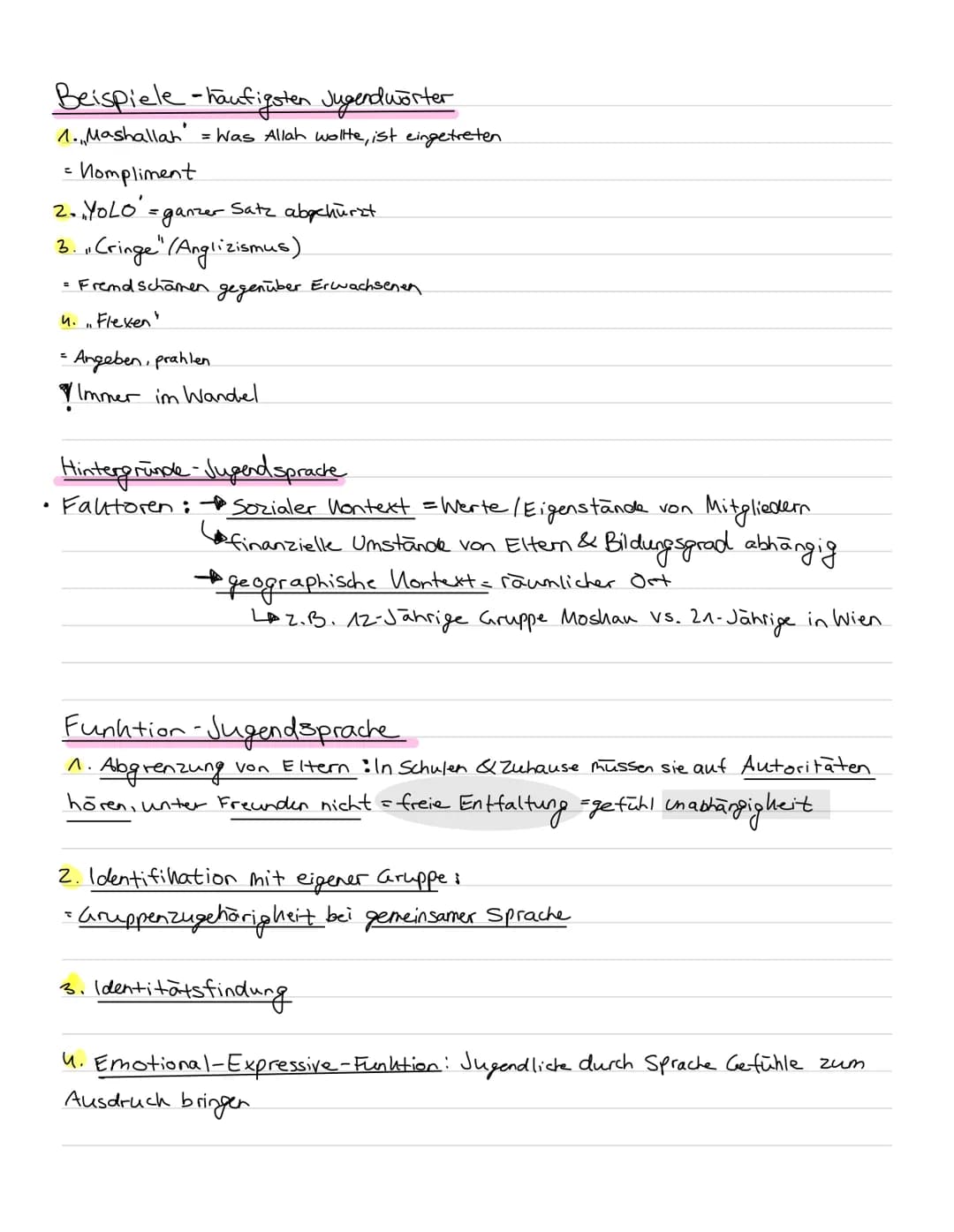 Inhaltsverzeichnis
1. Allgemein
2. Jugendsprache
3. Soziolekt Beispiel: Jugendsprache
4. Soziolekte und Fachsprachen
5.
Soziolekte
6. Gender