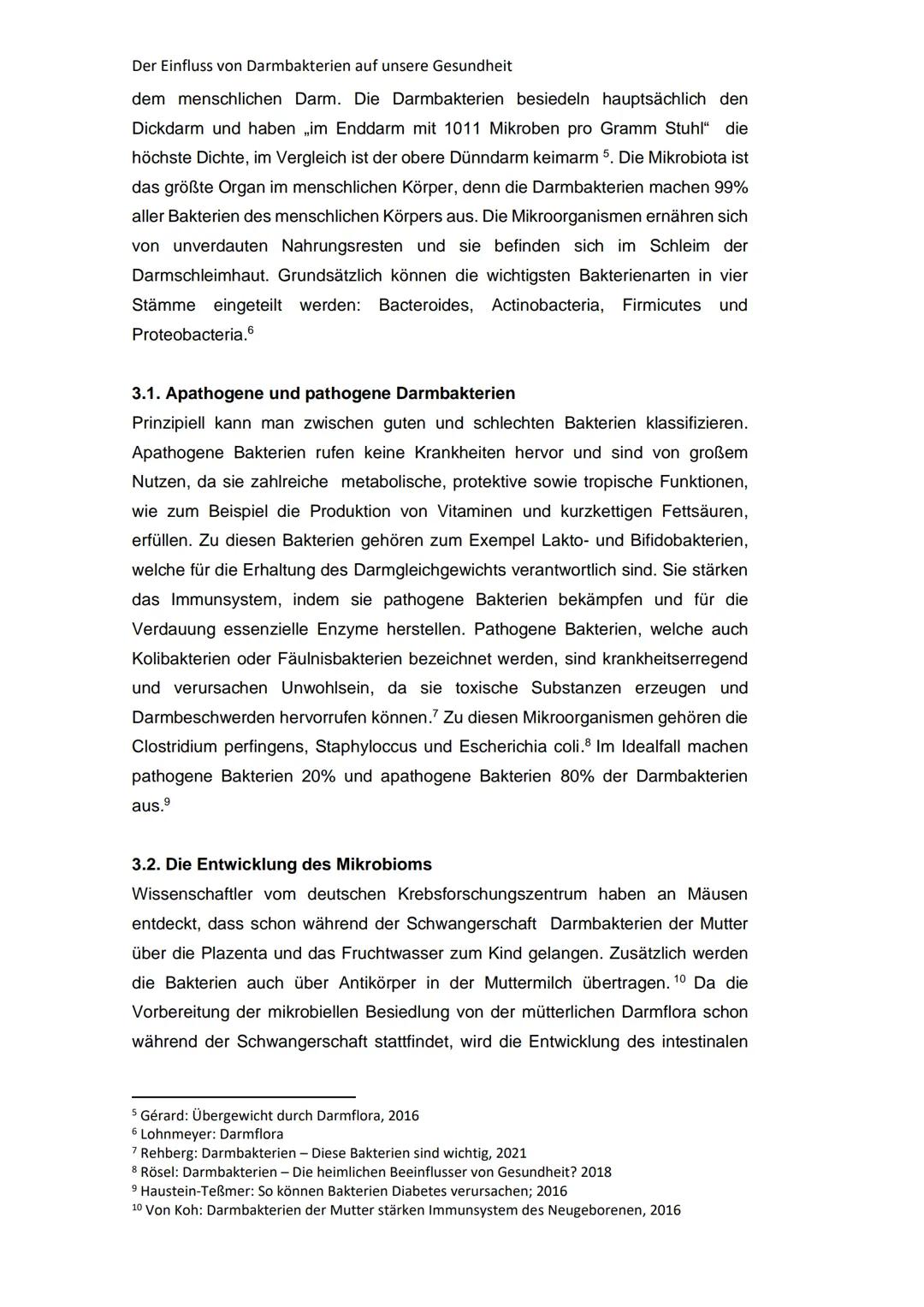 SEMINARFACH
IMMUNBIOLOGIE
Schuljahr 2020/2021
FACHARBEIT ZUM THEMA
DER EINFLUSS VON DARMBAKTERIEN AUF UNSERE GESUNDHEIT
Abgabetermin der Arb