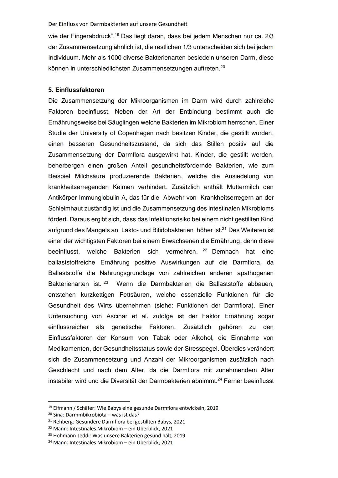 SEMINARFACH
IMMUNBIOLOGIE
Schuljahr 2020/2021
FACHARBEIT ZUM THEMA
DER EINFLUSS VON DARMBAKTERIEN AUF UNSERE GESUNDHEIT
Abgabetermin der Arb