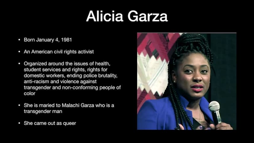 Black Lives Matter
Maria Falz History
Instance: George Floyd
George Floyd protests
• BLM Symbol
●
●
• Patrisse Cullors
●
Alicia Garza
●
Opal