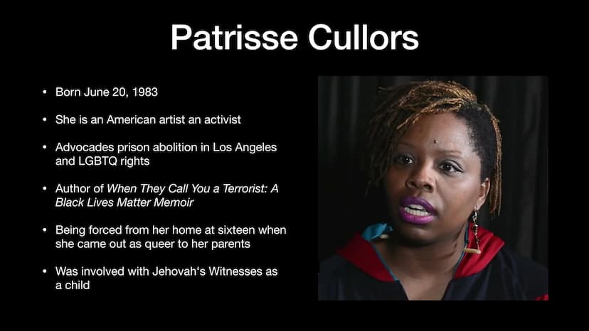 Black Lives Matter
Maria Falz History
Instance: George Floyd
George Floyd protests
• BLM Symbol
●
●
• Patrisse Cullors
●
Alicia Garza
●
Opal