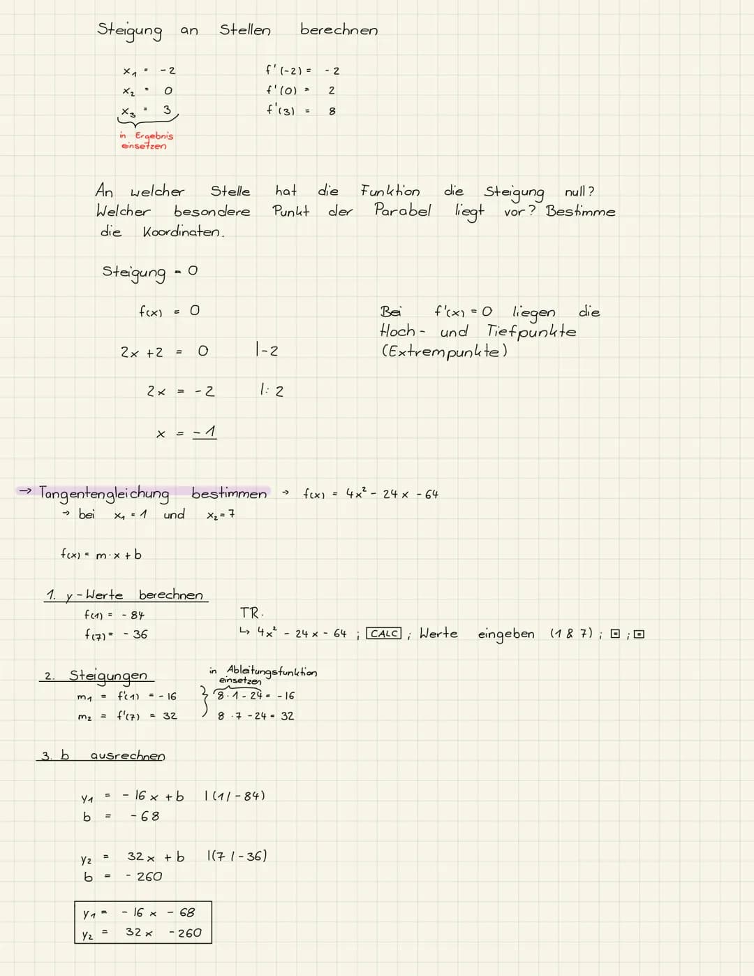 Ganzrationale Funktionen
-> Verlauf bestimmen
f(x) = ax^
a> o
a <o
n ist gerade n ist ungerade
V
f
Man schreibt den Verlauf als Grenzwert
(l