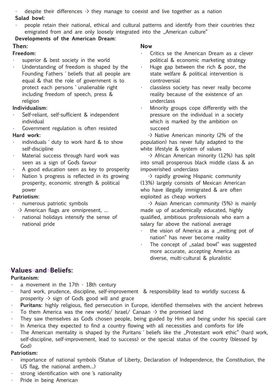Englisch
Englisch
Lenzettel Abitur
Q1-Q3
28.04.2023 USA - FORMING OF A NATION:
Development and principles of American democracy and the cons